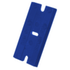 Kép 3/4 - Mini Kaparó + 25db Cserélhető polikarbonát penge műanyag kaparó szerszámhoz - Kék
