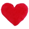 Kép 2/2 - Szublimációs plüss szív párna 28x28 cm - piros – kifutott termék
