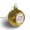 Kép 3/4 - Szublimációs karácsonyfadísz gömb 6 cm arany