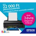 Gyári PÉNZVISSZATÉRÍTÉS EPSON ECO Tank nyomtatókra