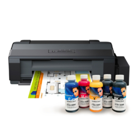 Epson L1300 tintasugaras nyomtató 5X100ml InkTec SubliNova szublimációs festék