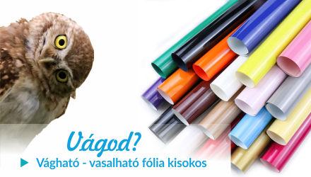 Vágod? Vágható-vasalható fólia típusok