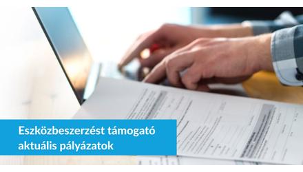 Aktuális GINOP pályázatok