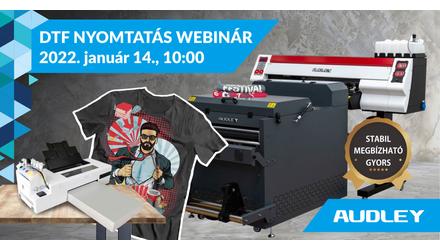 DTF Nyomtatás Webinár