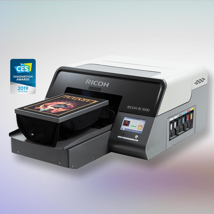 Ricoh Ri 1000 Direct T-shirt printer