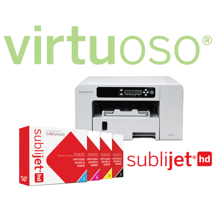 Sawgrass Virtuoso SG400 A4 szublimációs nyomtató + SubliJet HD festékszett